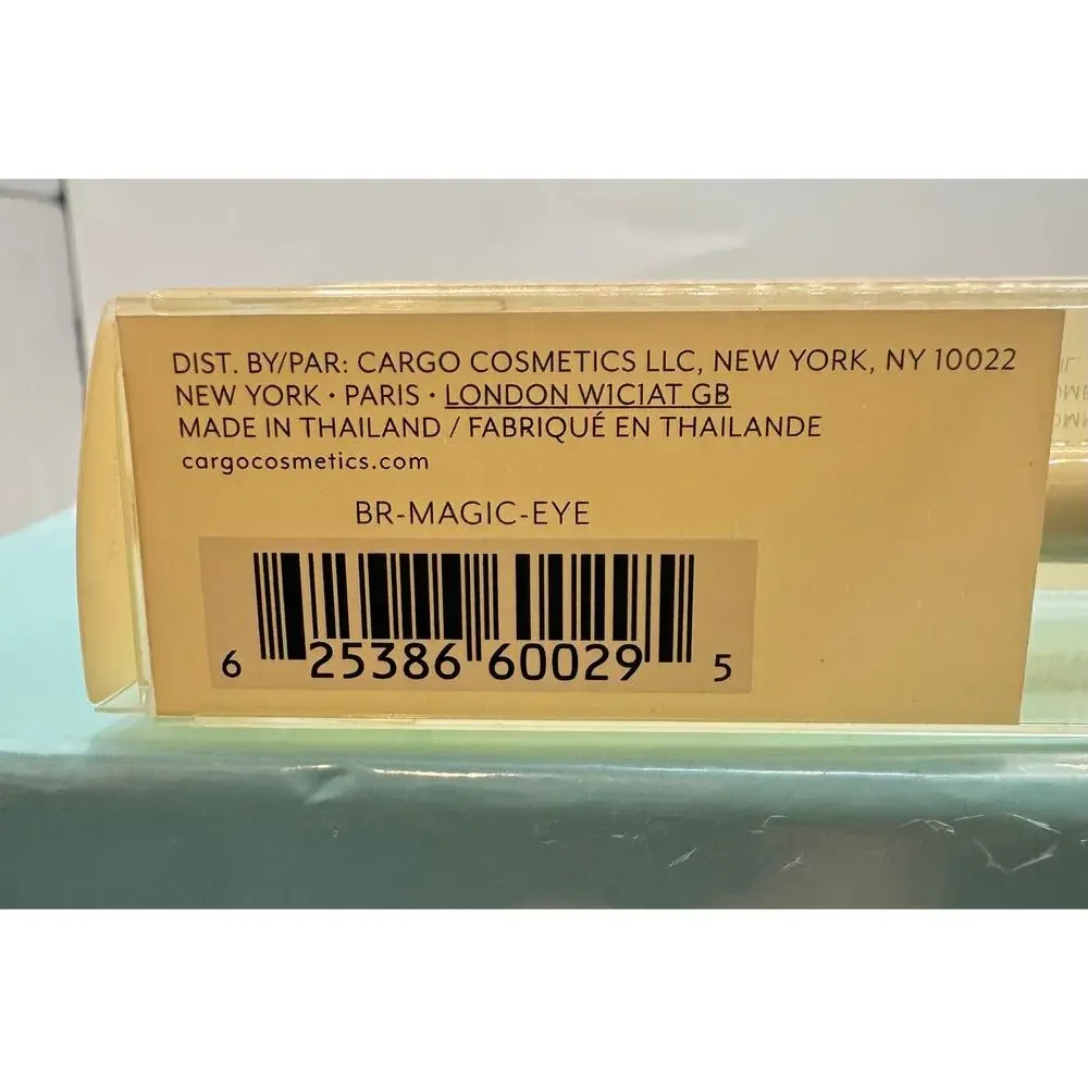 Cargo Cosmetics Magic Eye Brush Cosmetic Brush for Eye Makeup New in Box
